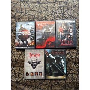 Horror Movies (DVD) Lot Of 5 Vampires Vlad Dracula Covenant 30 Days Of Night